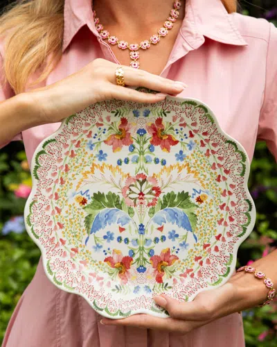 Juliska Sofia Dinner Plate In Multi