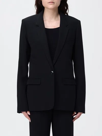 Isabel Marant Feray Tailored Jacket Notch Lapel Design In Black