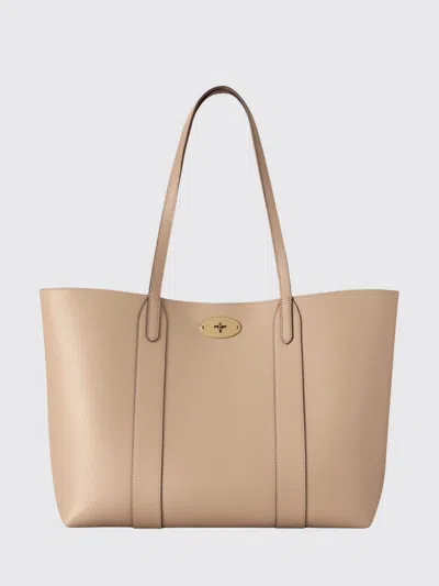 Mulberry Bayswater Tote Small Classic Grain In Neutral