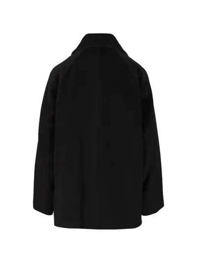 Max Mara Ariano Double-breasted Coat In Multi