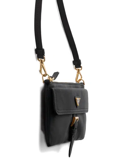 Prada Nappa-leather Wallet With Shoulder-strap In White