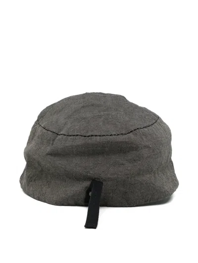 Forme D'expression Crinkled-finish Panelled Cap In Pattern