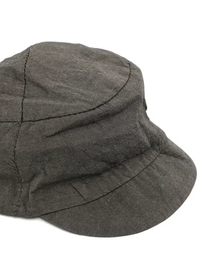 Forme D'expression Crinkled-finish Panelled Cap In Pattern