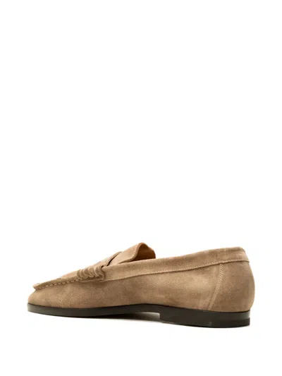 Common Projects Suede Penny Loafers In Multi
