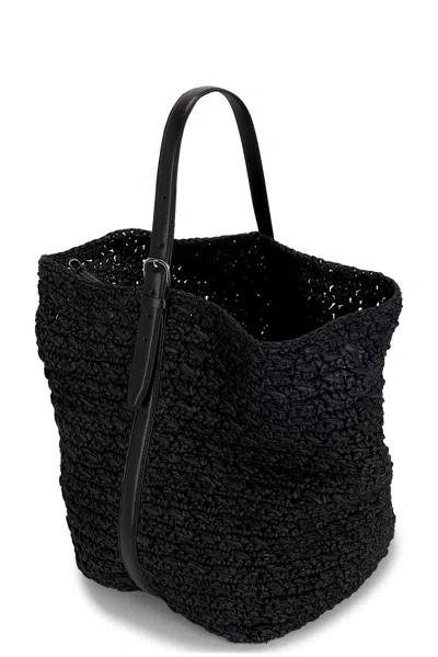 Totême Shoulder Bag Toteme Woman Color Black In Black
