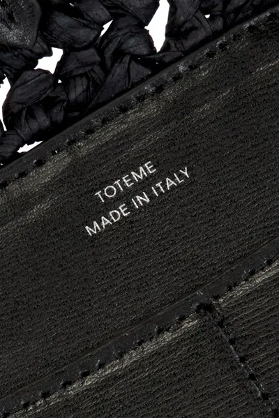 Totême Shoulder Bag Toteme Woman Color Black In Black