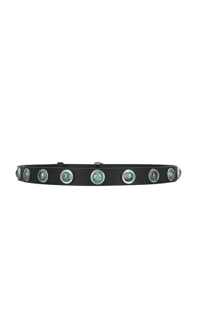Rag & Bone Celia Stud Belt In Black
