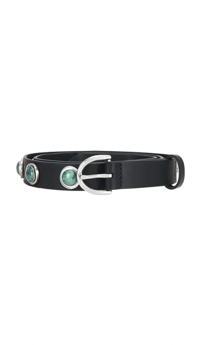 Rag & Bone Celia Stud Belt In Black