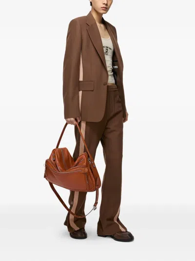 Acne Studios Wool Blazer In Brown