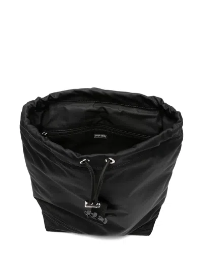 Kenzo One Backpack Adjustable Straps Top Handle In Black