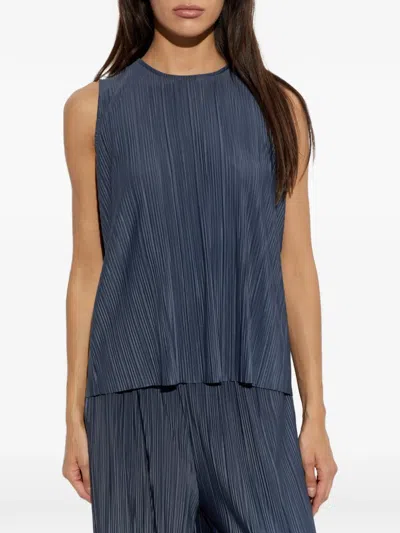 Samsoe & Samsoe Sauma Blouse In Blue