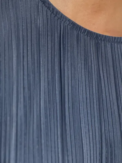 Samsoe & Samsoe Sauma Blouse In Blue