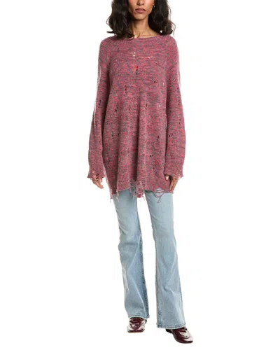 Max Mara Maresca Wool & Alpaca-blend Sweater In Pink