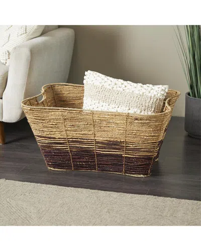 Peyton Lane Handmade Storage Basket In Multi