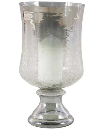 Peyton Lane Handmade Hurricane Lamp In Gray