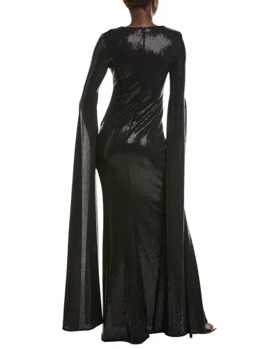Issue New York Solid Gown In Black
