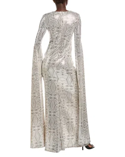 Issue New York Solid Gown In Neutral