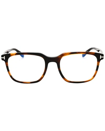 Tom Ford Men's 53mm Optical Frames In Brown