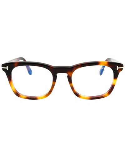 Tom Ford Men's 50mm Optical Frames In Brown