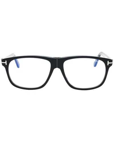 Tom Ford Men's 56mm Optical Frames In Black