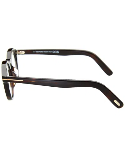 Tom Ford Men's Ft5931-d-b Blue Light Blocking 49mm Optical Frames In Black