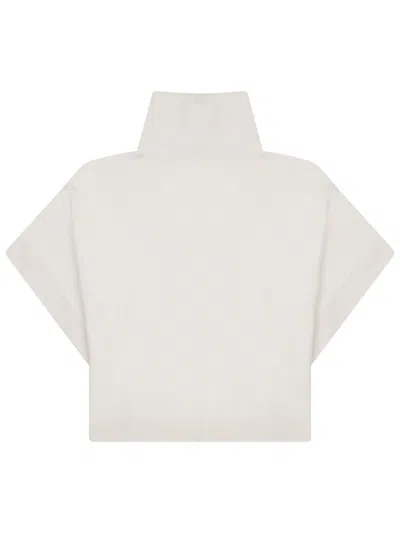 Dior Turtleneck Sweatshirt In White