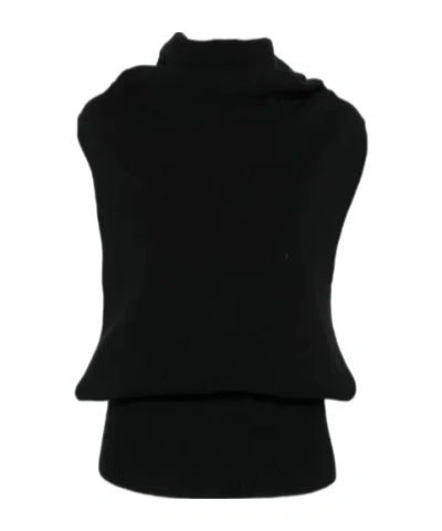 Alaïa Openback Jumper In Black