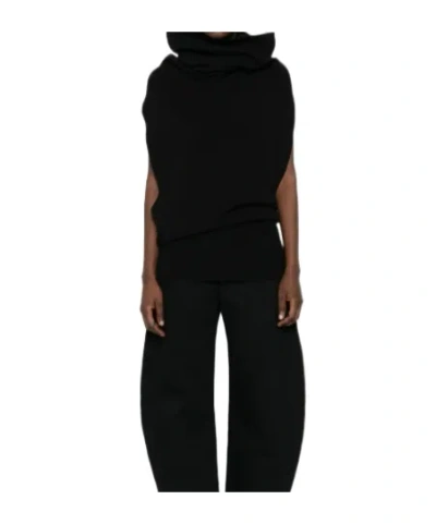 Alaïa Openback Jumper In Black