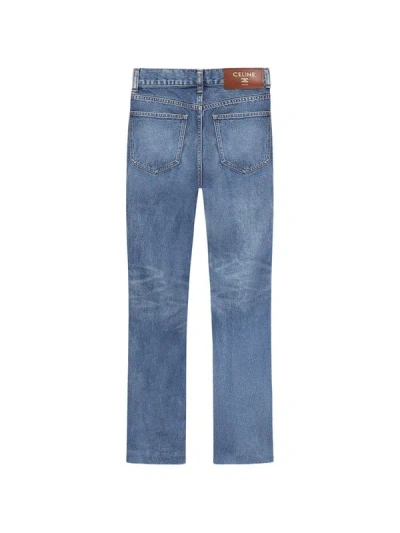 Celine Multi-pocket Jeans In Blue