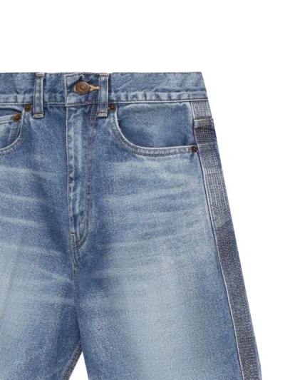 Celine Multi-pocket Jeans In Blue