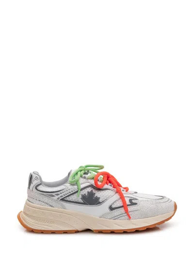 Dsquared2 Sprinter Low-top Sneakers In White