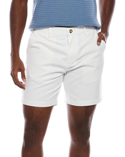 Slate & Stone Twill Short In White