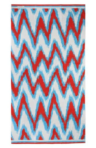 Missoni Abstract Cotton Beach Towel In Multi