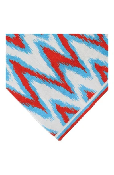 Missoni Abstract Cotton Beach Towel In Multi