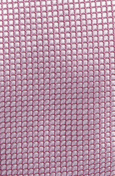 Nordstrom Solid Silk Tie In Purple