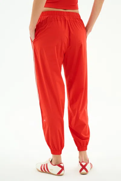 Splits59 Megan Piping Track Pants In Red
