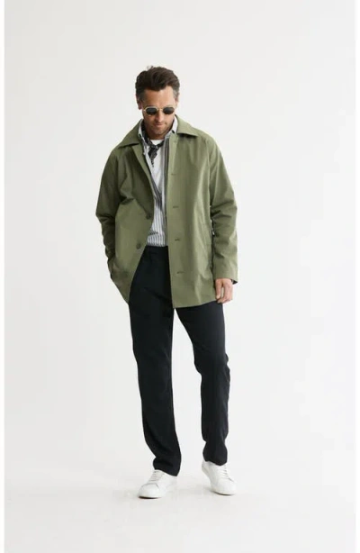 Jachs Tech Twill Mott Coat In Multi