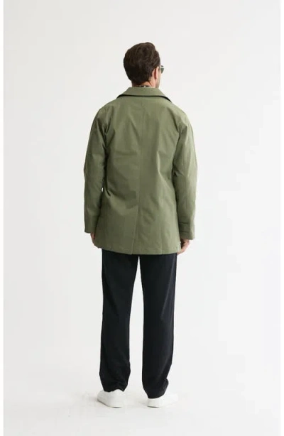Jachs Tech Twill Mott Coat In Multi