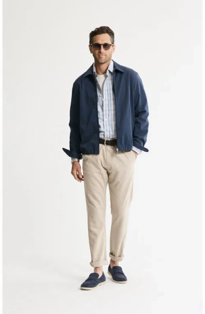 Jachs Tech Twill Zip Up Jacket In Multi