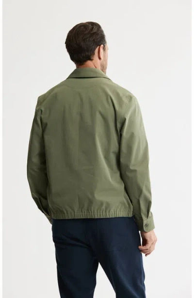 Jachs Tech Twill Zip Up Jacket In Multi