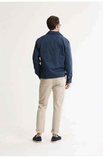 Jachs Tech Twill Zip Up Jacket In Multi