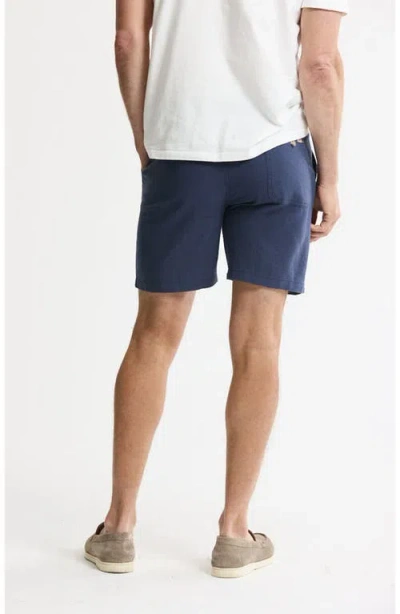 Jachs Linen Blend Drawstring Shorts In Multi