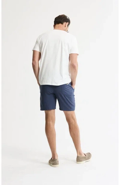 Jachs Linen Blend Drawstring Shorts In Multi