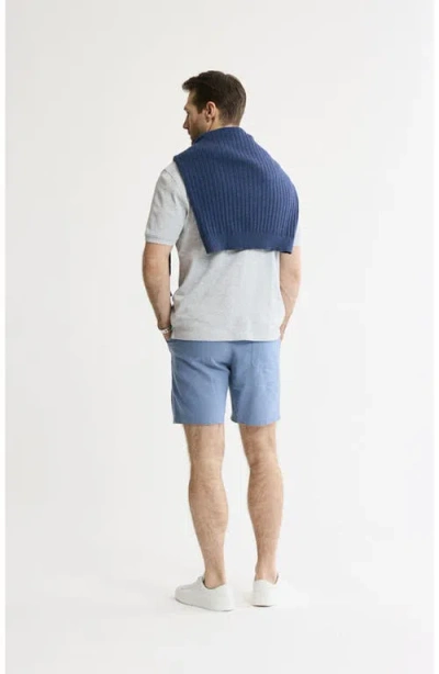 Jachs Linen Blend Drawstring Shorts In Multi