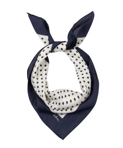 Echo New York Polka Dot 23" Bandana In Red