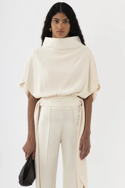 Arakii Open Side Top In White