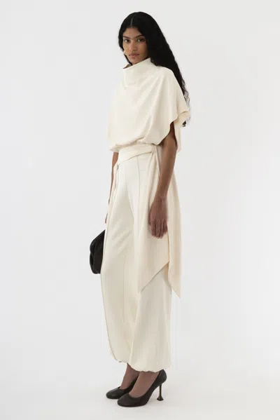 Arakii Open Side Top In White