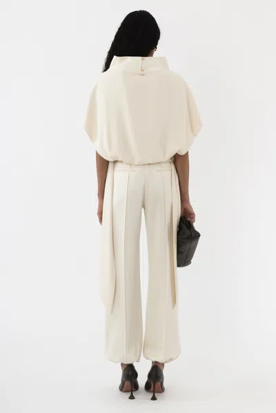 Arakii Open Side Top In White