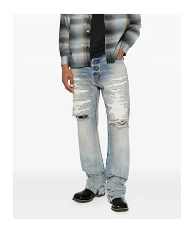 Gallery Dept. Belt Loop Jeans In Blue