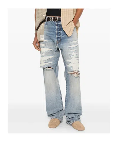 Gallery Dept. Belt Loop Jeans In Blue